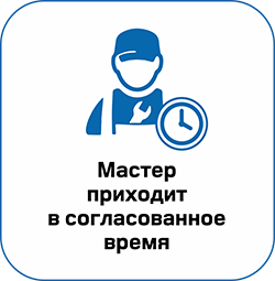 Мастер приходит в согласованное время